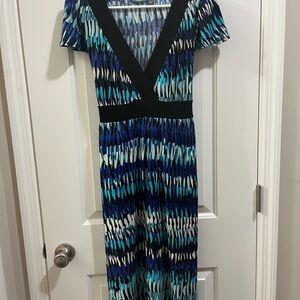 Apt. 9 Patterned Flutter Sleeve Dress